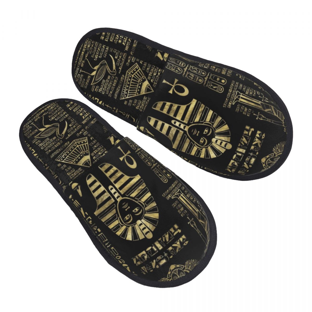 Women Shoes Egypt - Custom Print Egyptian Hieroglyphs And Deities