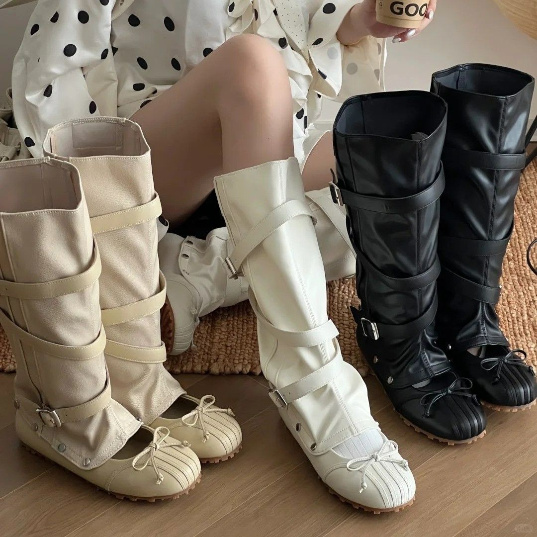 Women'S Shoes For Fall - New Detachable Twoway Ballet Boots for