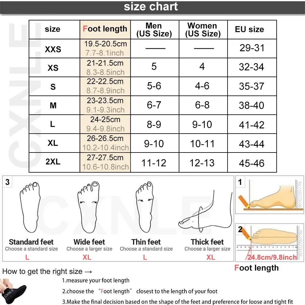 5mm Neoprene Diving Socks Wets - Women'S Shoes For Neuropathy review and price