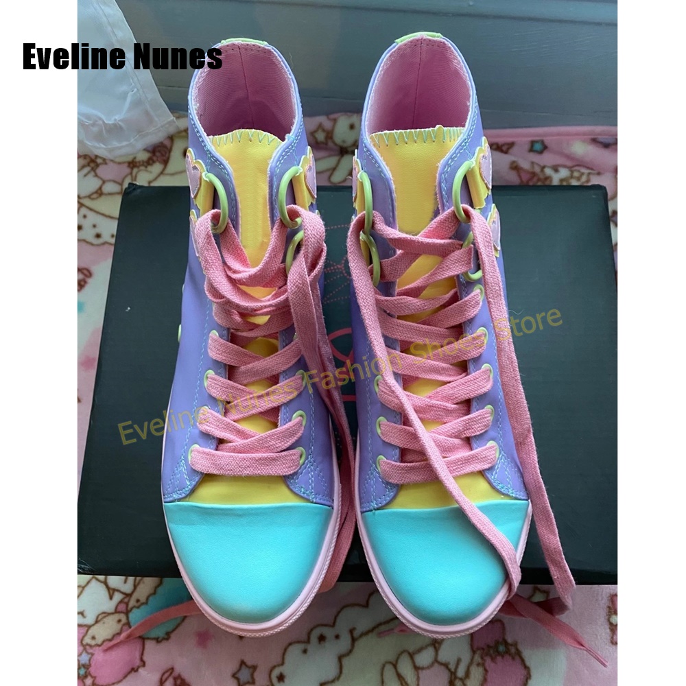 Y2K Girl Sweet High Top Sneake - Women Shoes Heels review and price