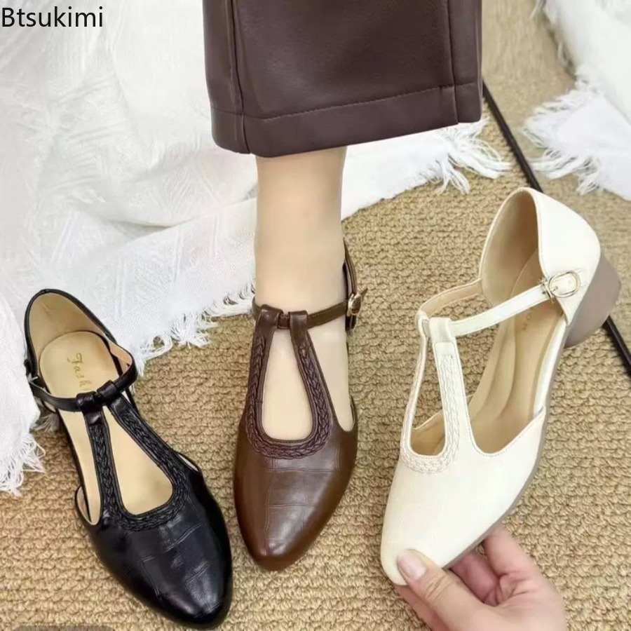 New Summer Women's Retro Hollo - Women Shoes Heels review and price