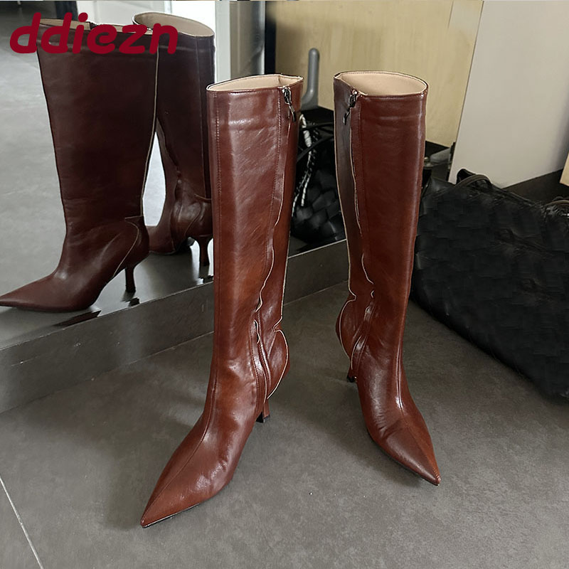 Fashion Pointed Toe Ladies Kne - Women'S Shoes For Fall review and price