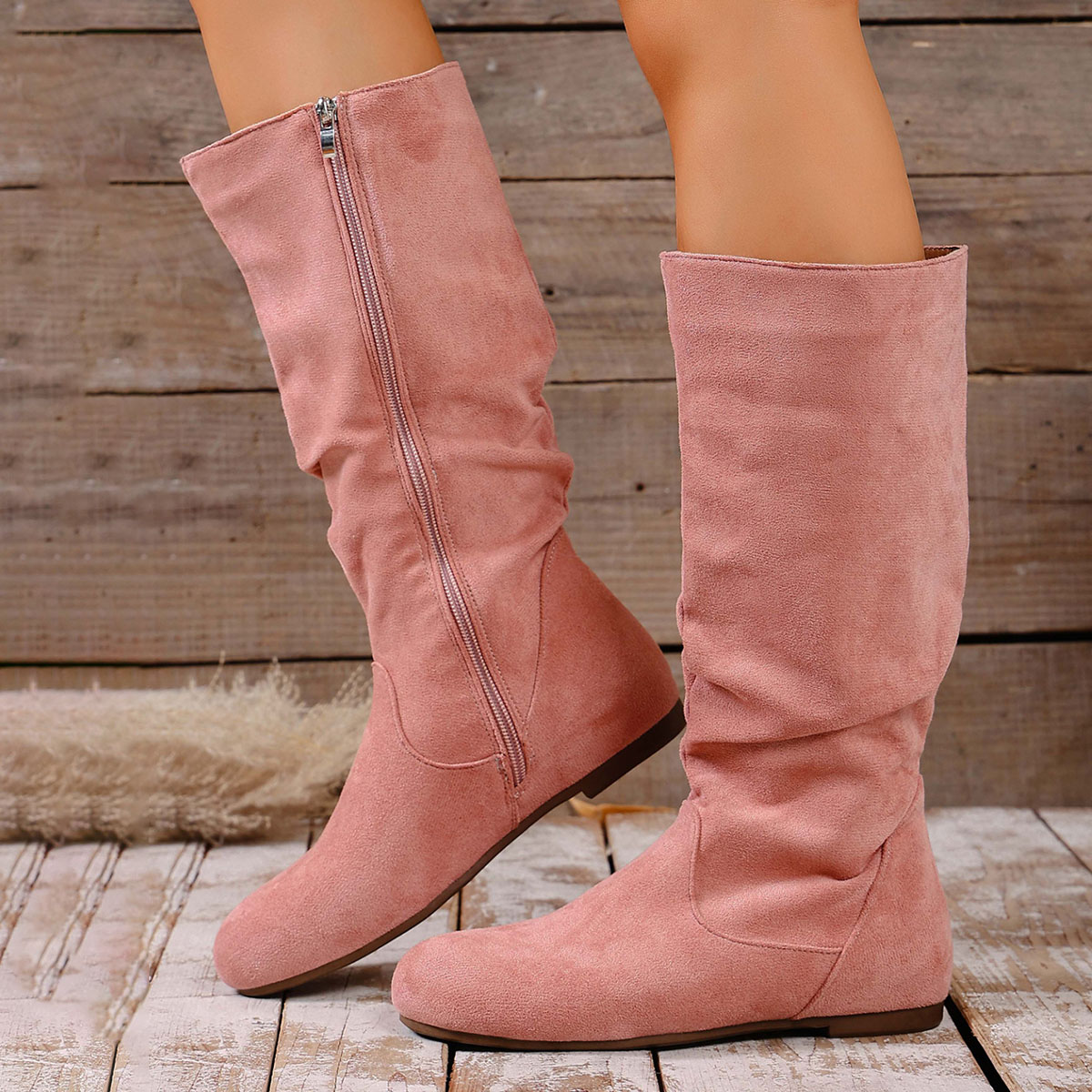 2026 New Fashion Round Toe Sue - Women'S Shoes For Fall review and price