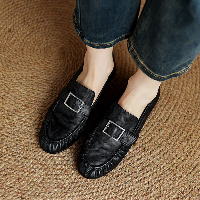 New Autumn Genuine Leather Wom - Women Shoes Heels review and price