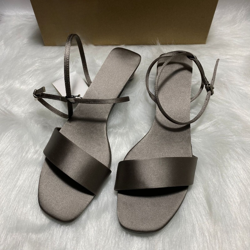 Luxury Satin Ankle Strap Low H - Women Shoes Branded review and price