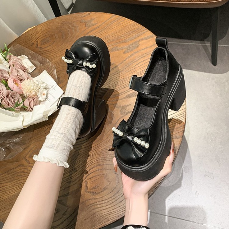 2026 Lolita Shoes Black Super  - Women Shoes Heels review and price