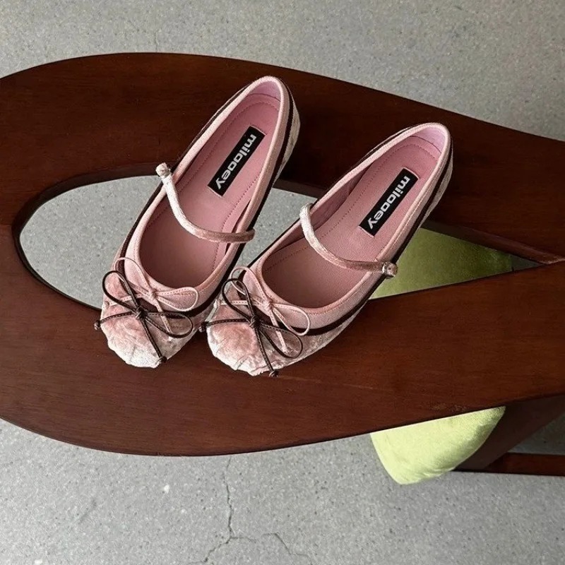 2026French Flat Bottomed Rotun - Women Shoes Heels review and price