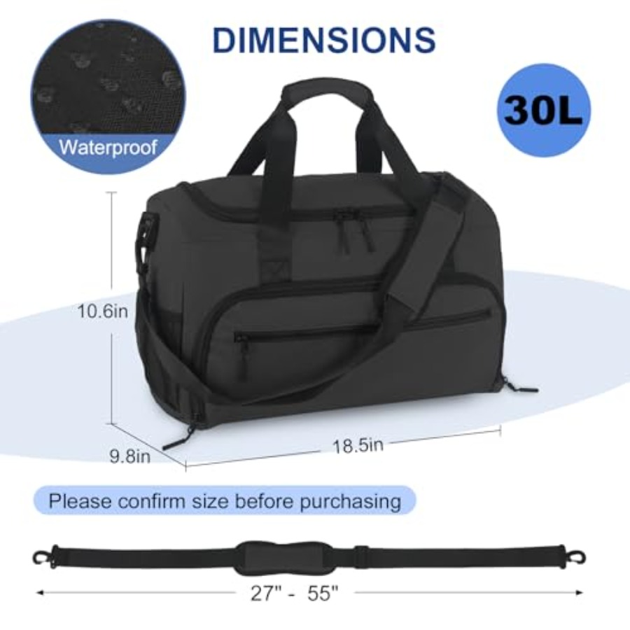 Gym Bag for Men Women, Sports  - Women'S Shoes review and price