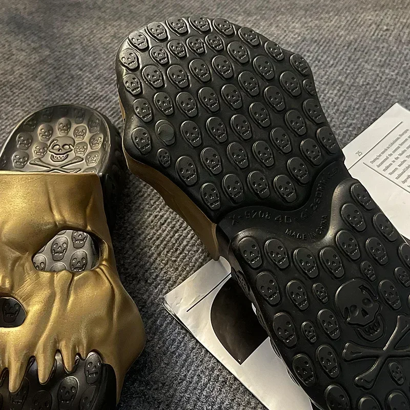 Summer Men Skull Slipper Y2k C - Women'S Shoes Cloud review and price